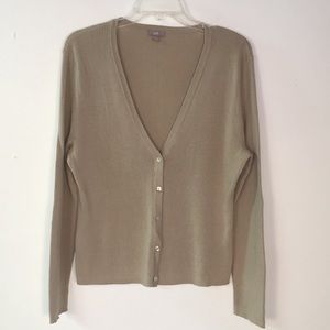 J Jill button down cardigan